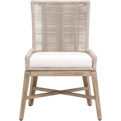 Overlay Fabric Dining Chair 2PC - LOOMLAN - Essentials For Living - Dining Chairs