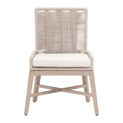 Essentials For Living Overlay Olefin Fabric Outdoor Dining Chair (Set of 2)