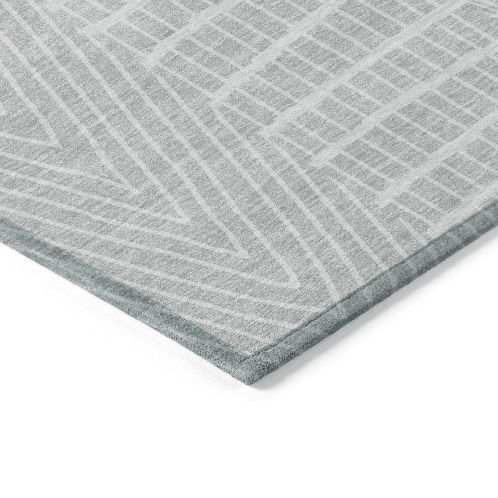 Owen Silver Washable Indoor - Outdoor Rug - LOOMLAN - LOOMLAN Rugs - Outdoor Rugs