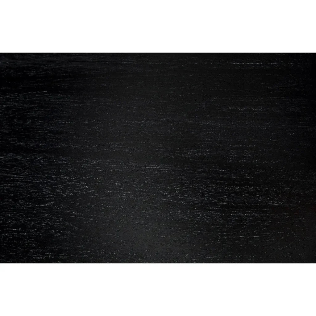 Noir Oxford Single Drawer Wooden Side Table