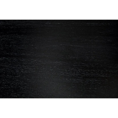 Noir Oxford Single Drawer Wooden Side Table