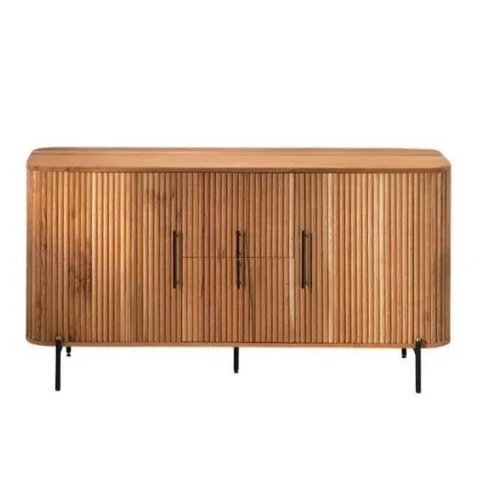 LOOMLAN Melaneth Wooden Brown Sideboard
