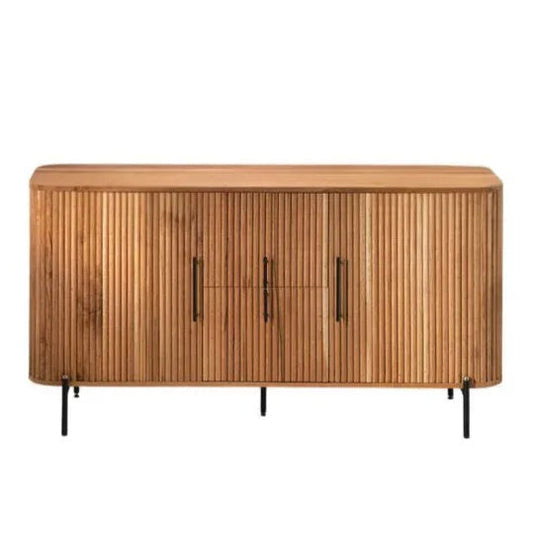 LOOMLAN Melaneth Wooden Brown Sideboard