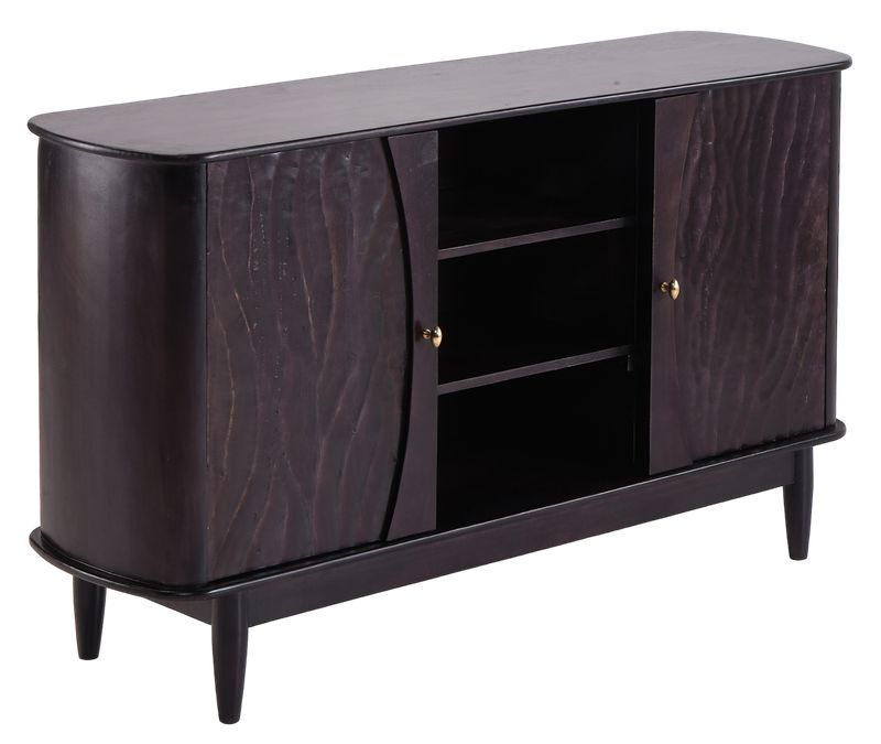 Ravina Wooden Dark Brown Plasma