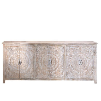 Keleia Six Door Wood Sideboard