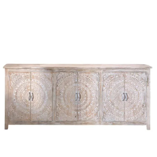 LOOMLAN Lyan Six Doors Wood Sideboard