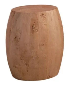 LOOMLAN Vireth Wooden Round Side Table