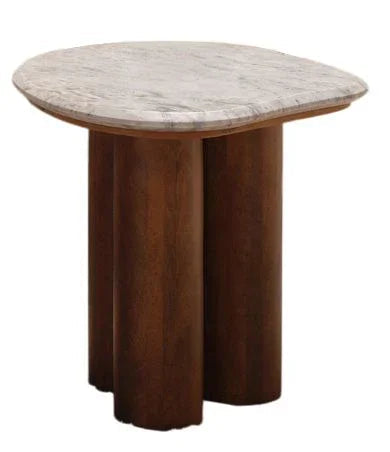 LOOMLAN Fiondra Marble Top Side Table