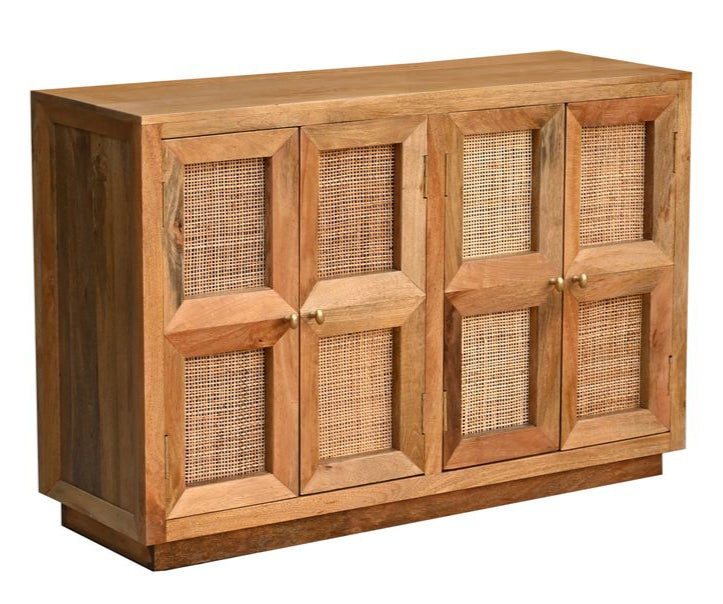 Lytham Natural Wooden Modern Sideboard