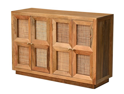 Lytham Natural Wooden Modern Sideboard