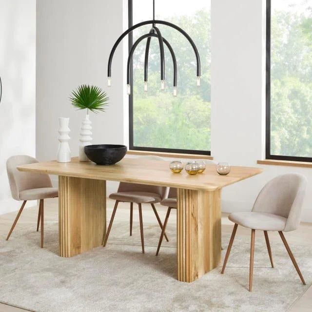 Varnor Wooden Rectangular Dining Table