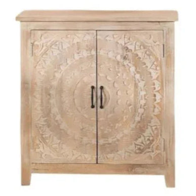 Lyan Two Doors Wooden Accent Cabinet