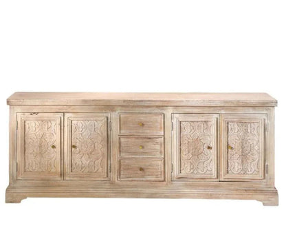 Olyndra Extra Long Wood Credenza