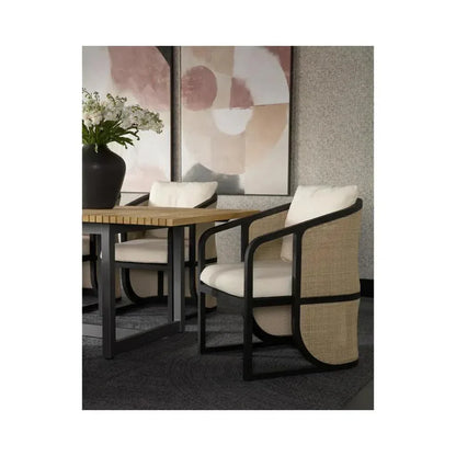 SUNPAN Palermo Fabric Outdoor Dining Armchair