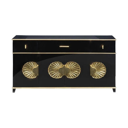 Chelsea House Palm Beach Black Sideboard