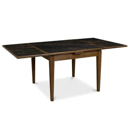 Paolino Square Extendable Dining Table Dark Wash - LOOMLAN - Sarreid - Side Tables
