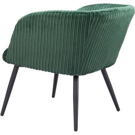 Papillion Accent Chair Green - Sideboards and Things Brand_Zuo Modern, Color_Black, Color_Green, Finish_Powder Coated, Materials_Metal, Materials_Wood, Metal Type_Steel, Product Type_Occasional Chair, Upholstery Type_Fabric Blend, Upholstery Type_Polyester, Wood Species_Plywood