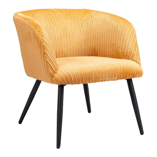 Papillion Accent Chair Yellow - Sideboards and Things Brand_Zuo Modern, Color_Black, Color_Yellow, Finish_Powder Coated, Materials_Metal, Materials_Wood, Metal Type_Steel, Product Type_Occasional Chair, Upholstery Type_Fabric Blend, Upholstery Type_Polyester, Wood Species_Plywood