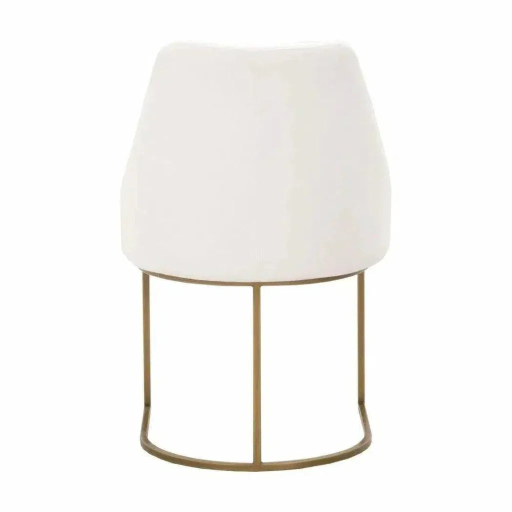 Parissa Performance Fabric Armless Dining Chair 2PC - LOOMLAN - Essentials For Living - Dining Chairs