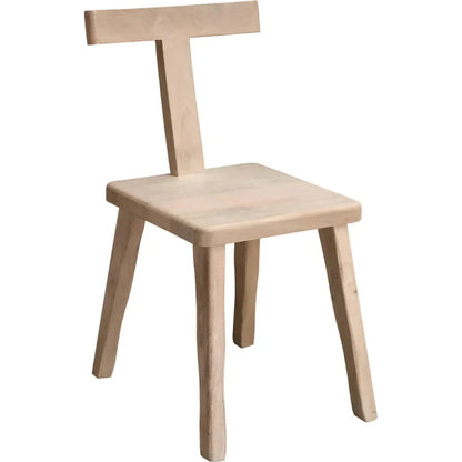 Parlor T Shaped Back Armless Chair - LOOMLAN - Jamie Young - Accent Chairs