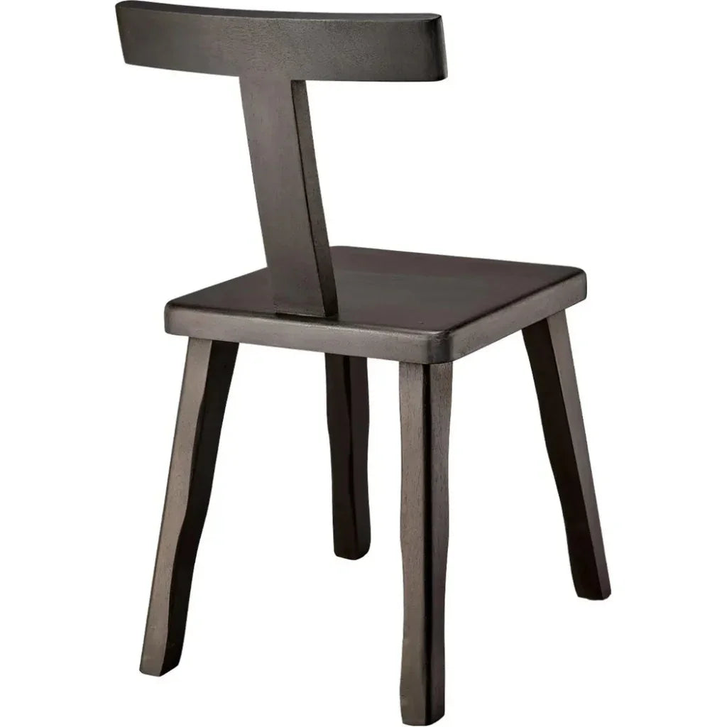 Parlor T Shaped Back Armless Chair - LOOMLAN - Jamie Young - Accent Chairs