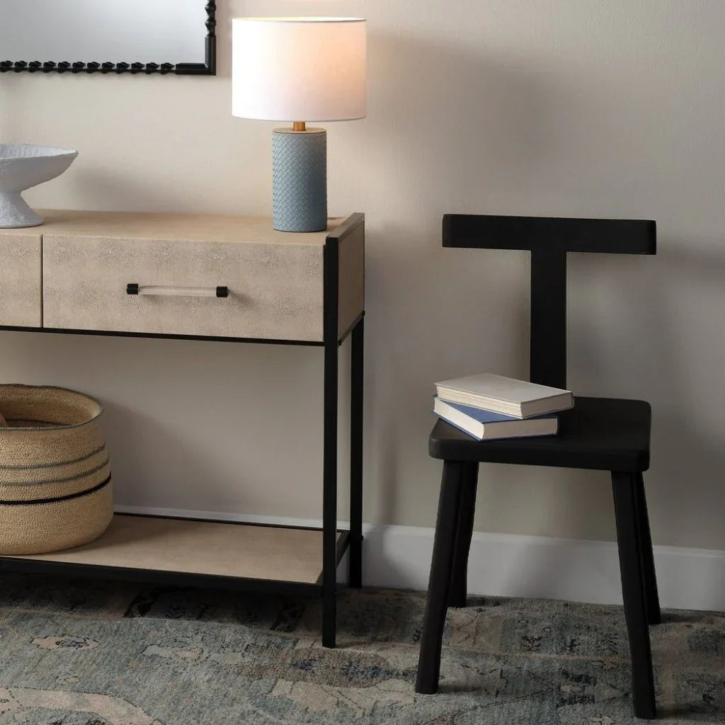 Parlor T Shaped Back Armless Chair - LOOMLAN - Jamie Young - Accent Chairs