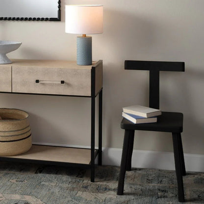 Parlor T Shaped Back Armless Chair - LOOMLAN - Jamie Young - Accent Chairs