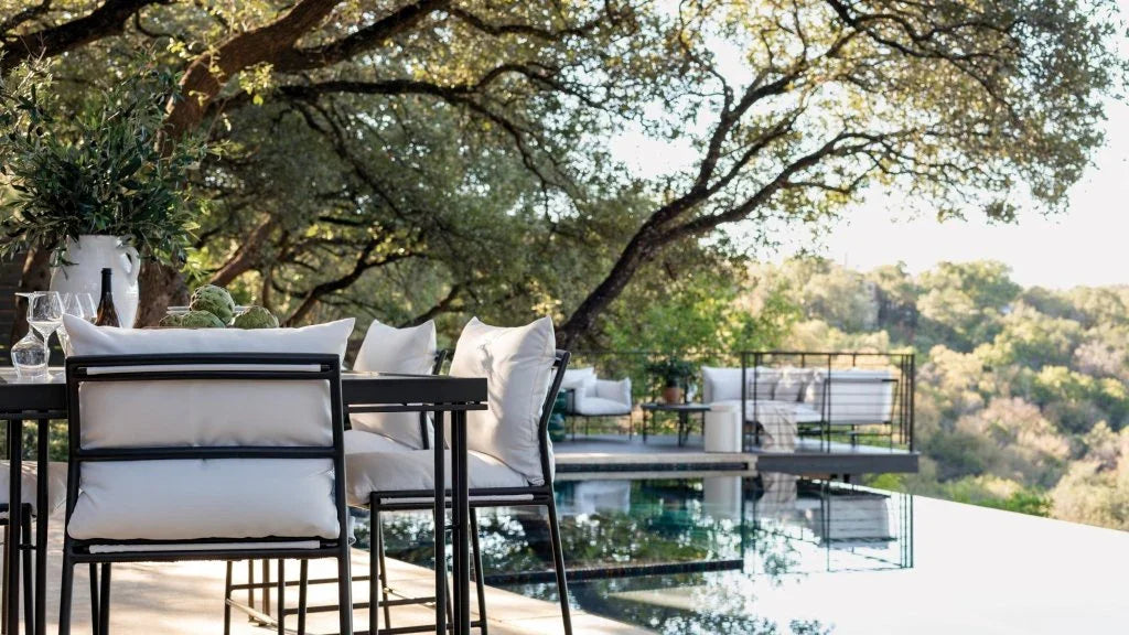 Patinero Aluminum Patio Dining Arm Chair (Set Of 2) - LOOMLAN - Seasonal Living - Outdoor Dining Chairs