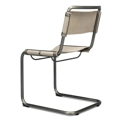 Sarreid Patton Canvas Field Dining Chairs Set of 2