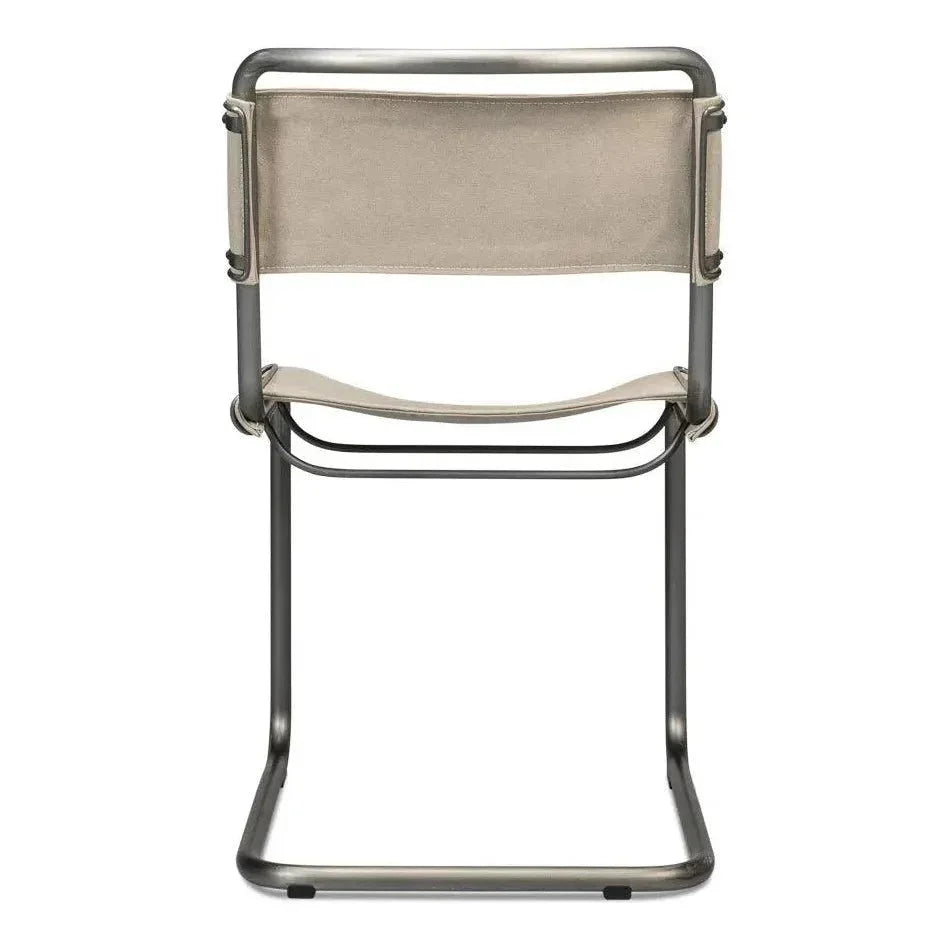 Sarreid Patton Canvas Field Dining Chairs Set of 2
