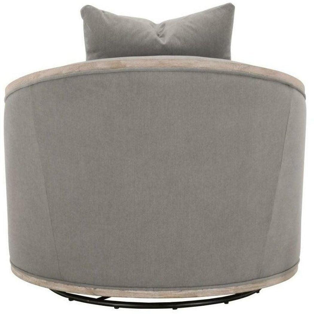 Essentials For Living Paxton Performance Fabric Swivel Club Chair
