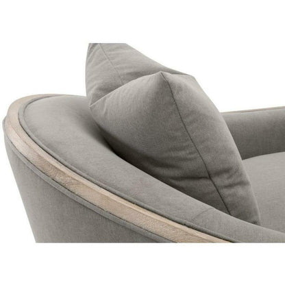 Essentials For Living Paxton Performance Fabric Swivel Club Chair