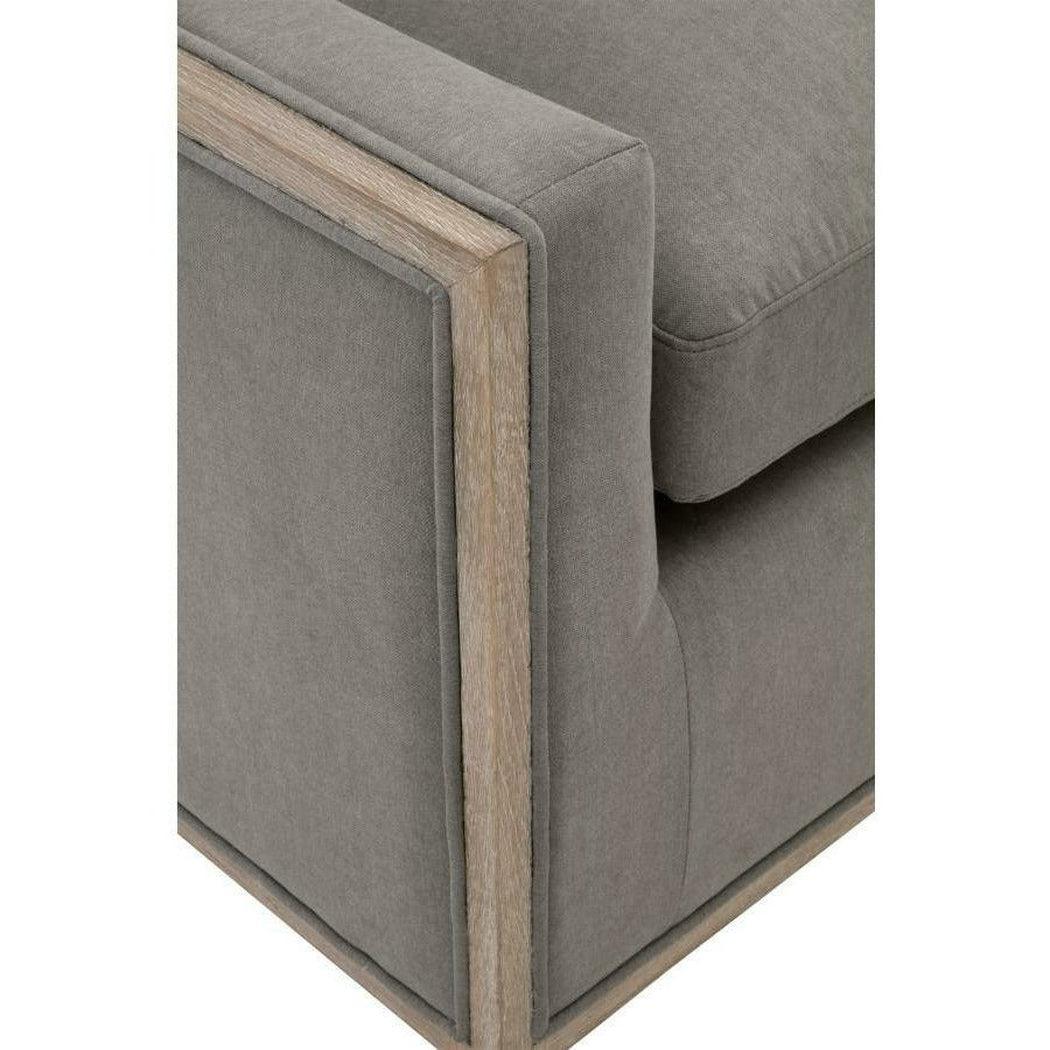Essentials For Living Paxton Performance Fabric Swivel Club Chair