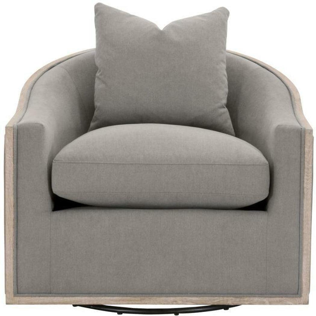 Essentials For Living Paxton Performance Fabric Swivel Club Chair