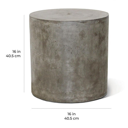 Bill Accent Table - Slate Grey Outdoor End Table