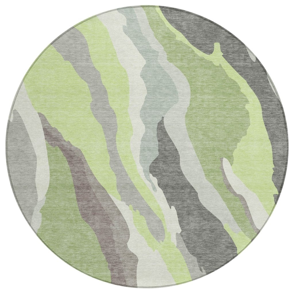 Petala Mint Washable Indoor - Outdoor Rug - LOOMLAN - LOOMLAN Rugs - Outdoor Rugs
