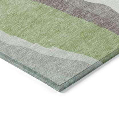 Petala Mint Washable Indoor - Outdoor Rug - LOOMLAN - LOOMLAN Rugs - Outdoor Rugs