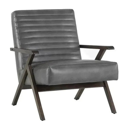 SUNPAN Peyton Leather Lounge Chair