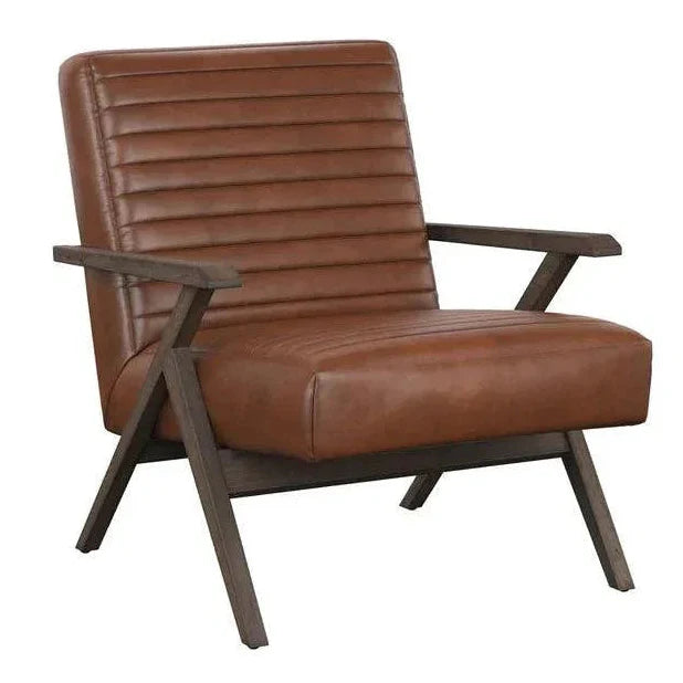 SUNPAN Peyton Leather Lounge Chair