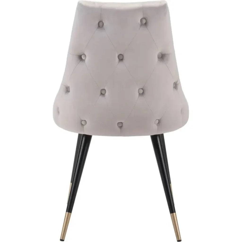 Piccolo Performance Fabric Armless Dining Chair (Set Of 2) - LOOMLAN - Zuo Modern - Dining Chairs