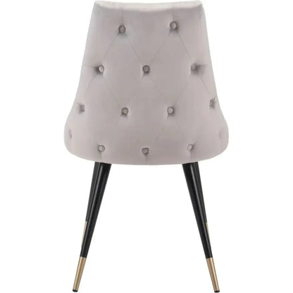 Piccolo Performance Fabric Armless Dining Chair (Set Of 2) - LOOMLAN - Zuo Modern - Dining Chairs