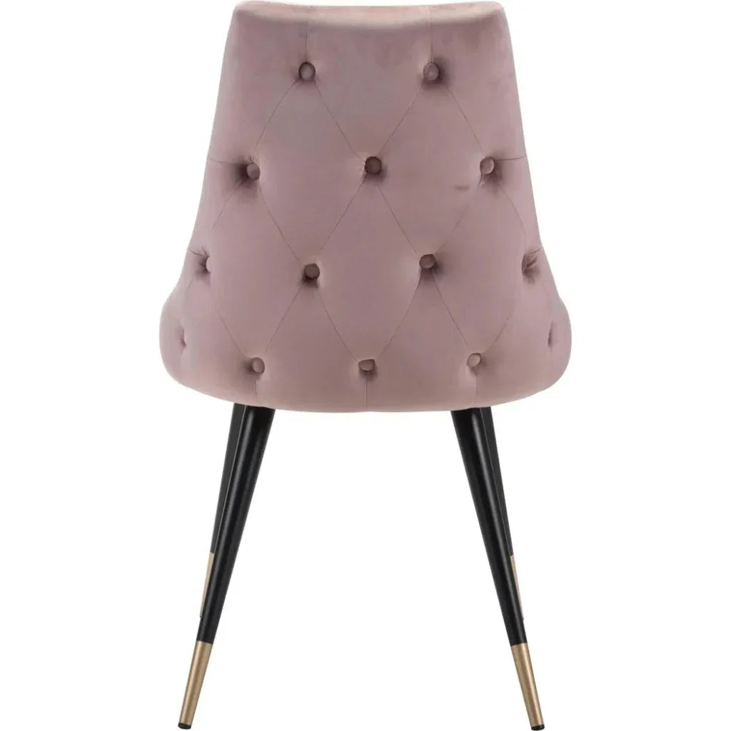 Piccolo Performance Fabric Armless Dining Chair (Set Of 2) - LOOMLAN - Zuo Modern - Dining Chairs