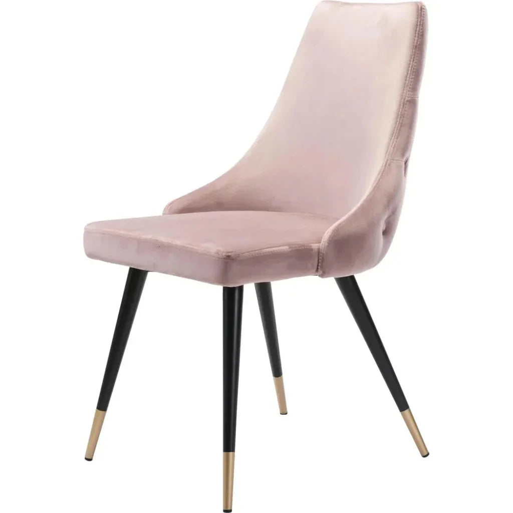 Piccolo Performance Fabric Armless Dining Chair (Set Of 2) - LOOMLAN - Zuo Modern - Dining Chairs