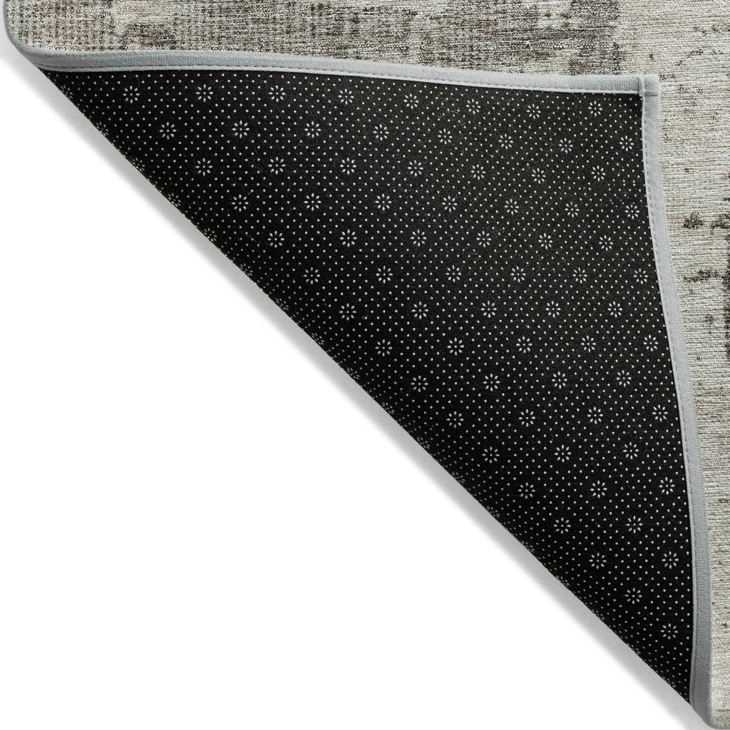 LOOMLAN Rugs Pliora Ivory Washable Indoor-Outdoor Rug