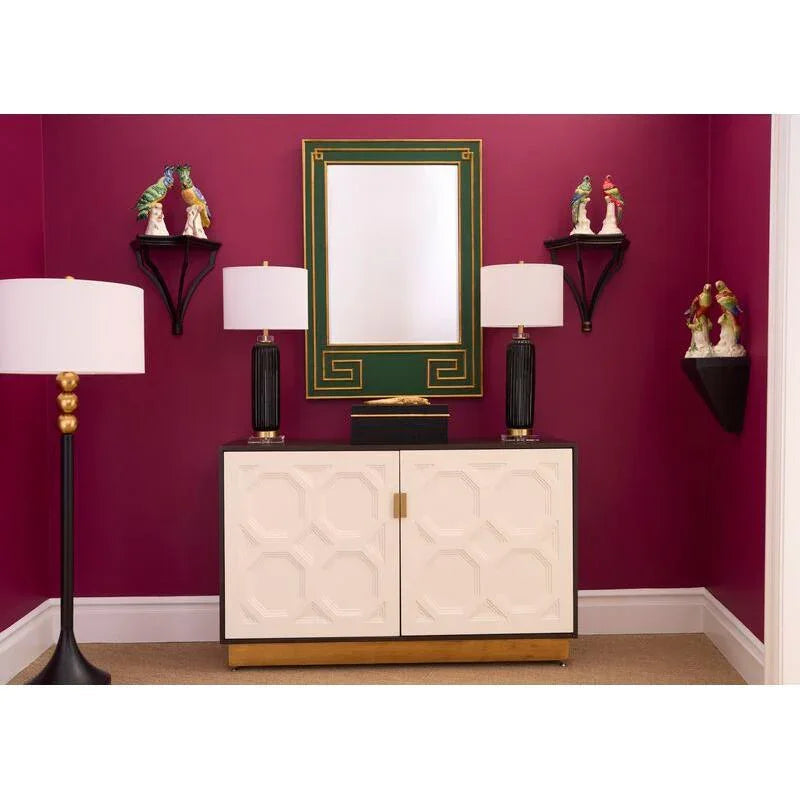 Chelsea House Ponzio Two Drawers Brown Sideboard
