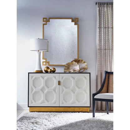 Chelsea House Ponzio Two Drawers Brown Sideboard