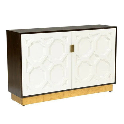 Chelsea House Ponzio Two Drawers Brown Sideboard