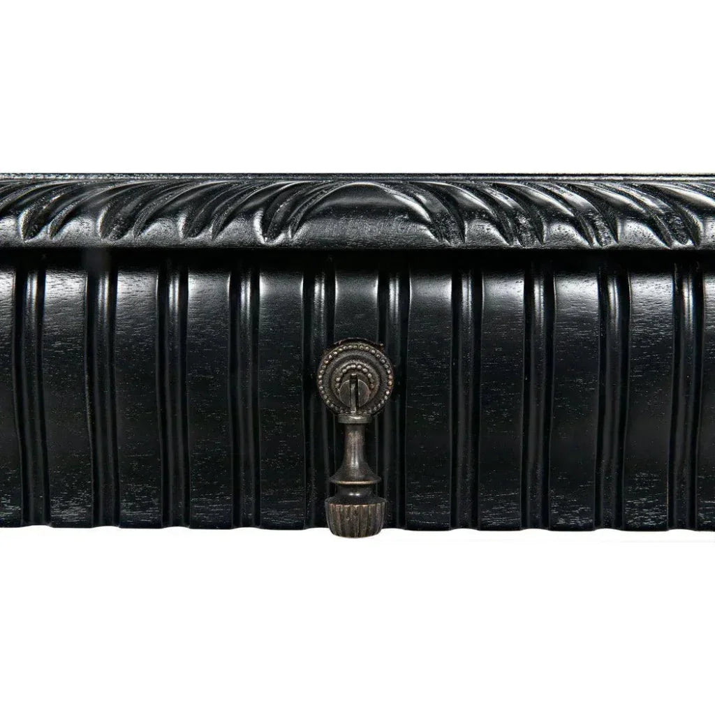 Portuguese Carved Wooden Desk