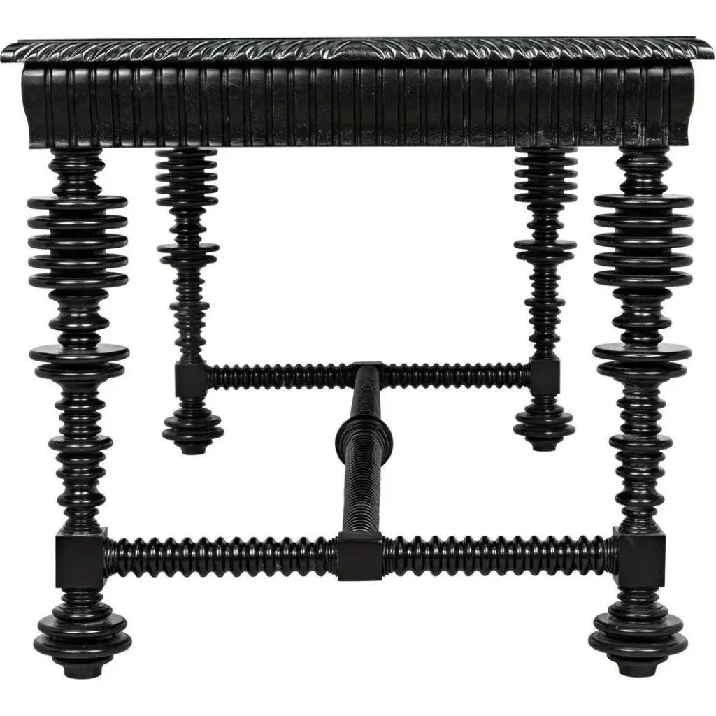 Portuguese Carved Wooden Desk