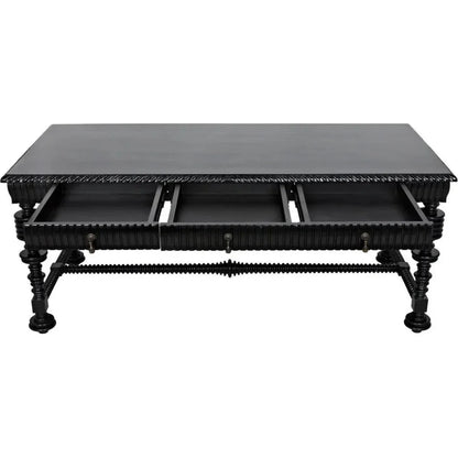 Portuguese Carved Wooden Desk